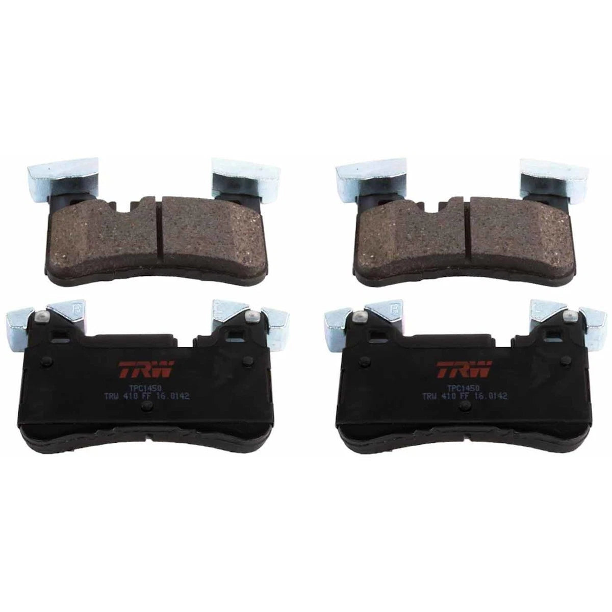 Set of 2 TRW Brake Pad Sets for Mercedes CLS63 AMG S E63 C63 (2010–2018) TXM1450, 0074209320