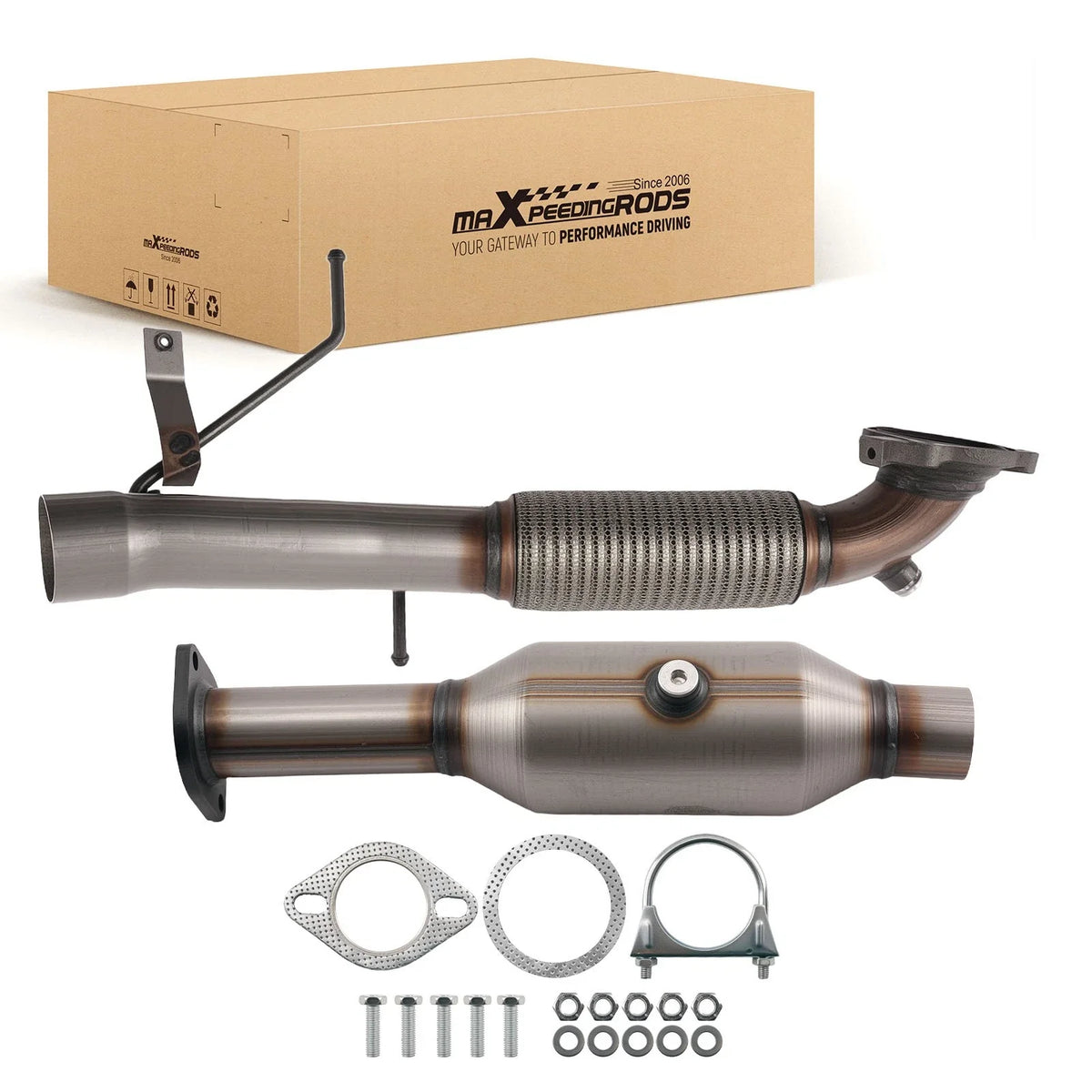 Rear Catalytic Converter for Volvo S60 V70 XC70 XC90 2.5L AWD (2003–2009)