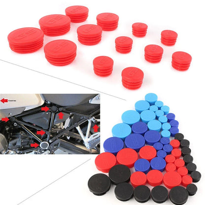Frame End Cap Hole Plug Cover Kit for BMW R1200GS LC ADV (2013–2016)