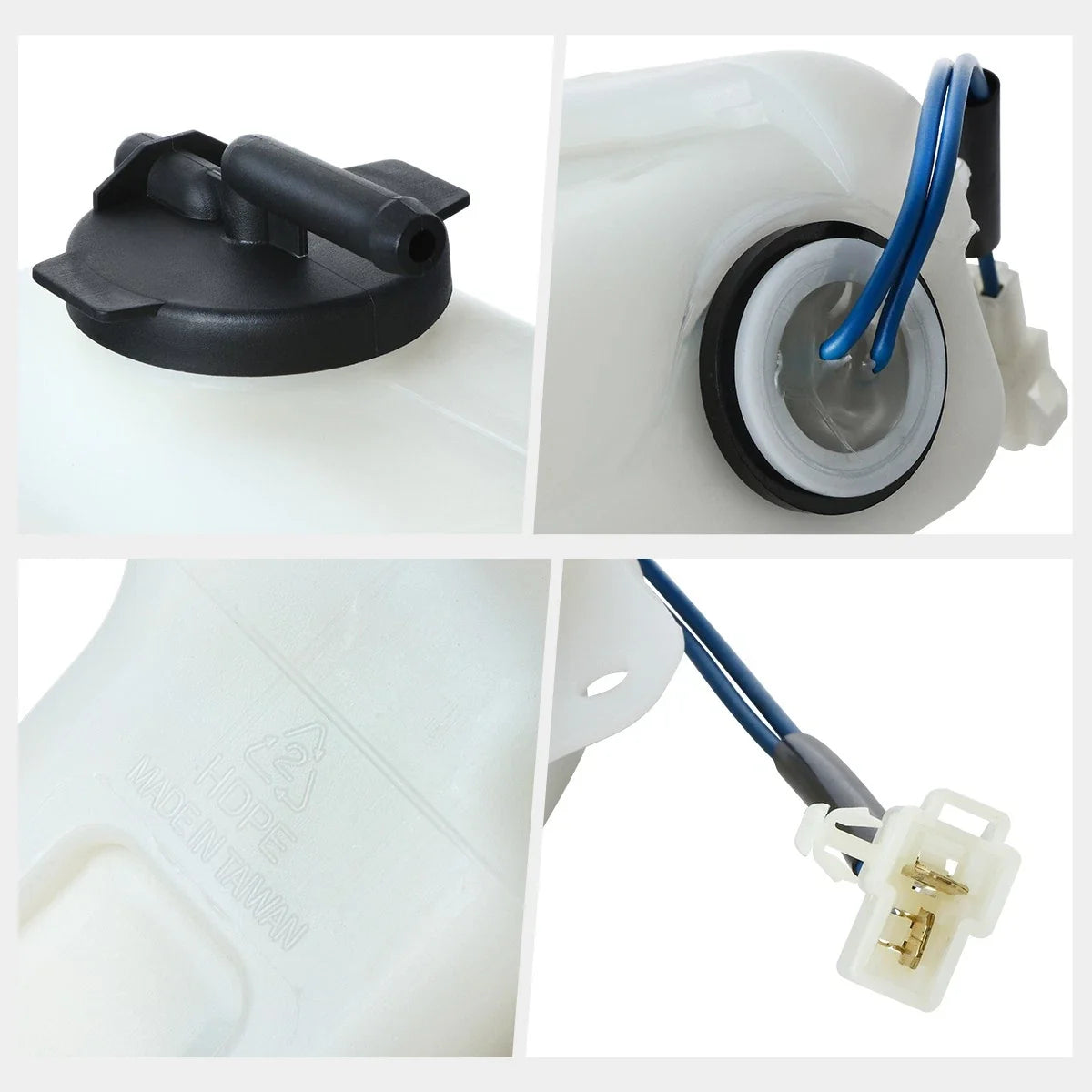 Coolant Reservoir Overflow Bottle w/Cap for Sebring/Avenger/Talon/Eclipse (1995)