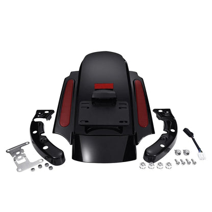 5" Stretched Hard Saddlebags with LED for Harley Touring (2009–2013)