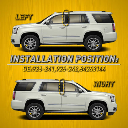 B Pillar Front Door Trim for GMC Yukon & Yukon XL, Chevy Tahoe (2015–2020)
