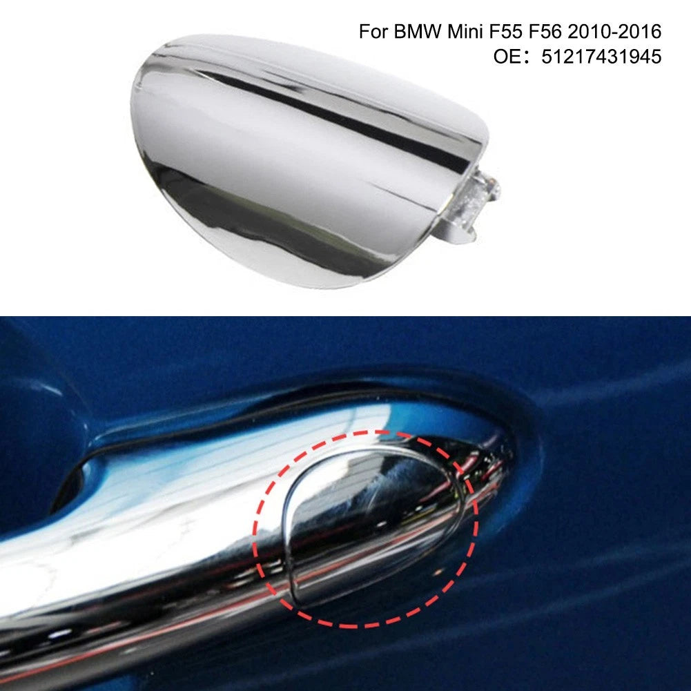 ABS Chrome Key Cover Hole Trim for Mini Cooper F55 F56 (2014–2021)