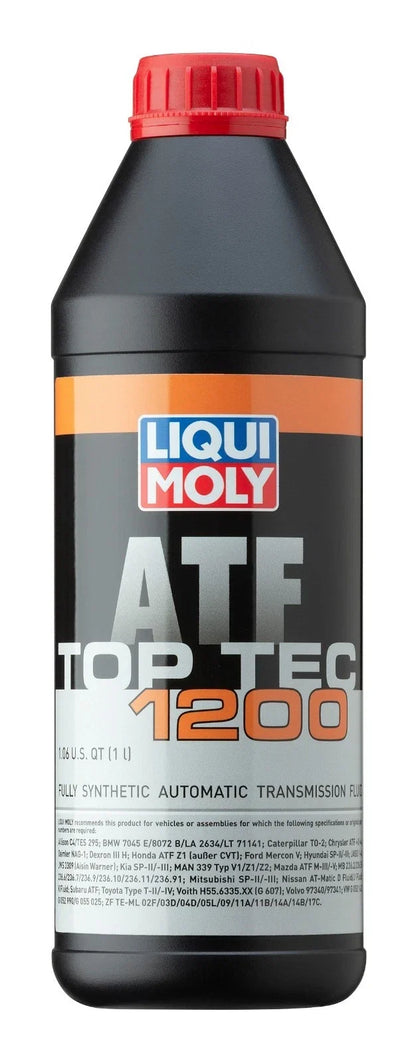 Liqui Moly 5L TopTec ATF1200 Auto Trans Fluid Filter Kit for Explorer Mountaineer (2002–2010)