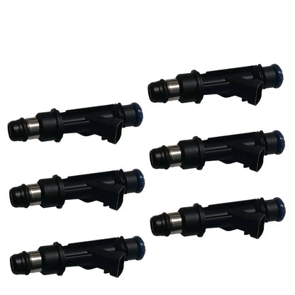Set of 6 Fuel Injectors for GMC Envoy Chevrolet Buick Rainier (2002–2007)