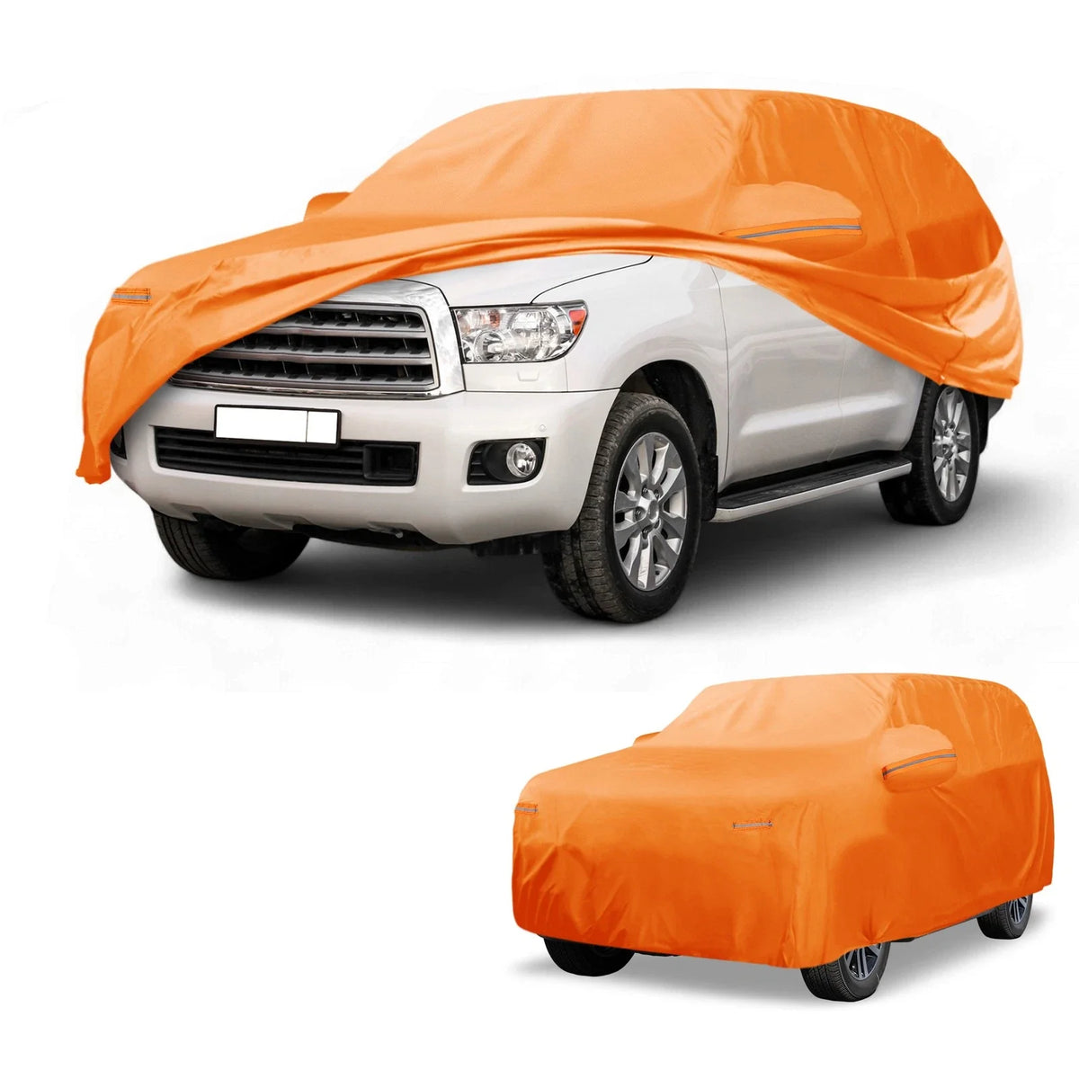 Car Cover Waterproof for Toyota Sequoia (2010–2023) 210D-PU with Zipper