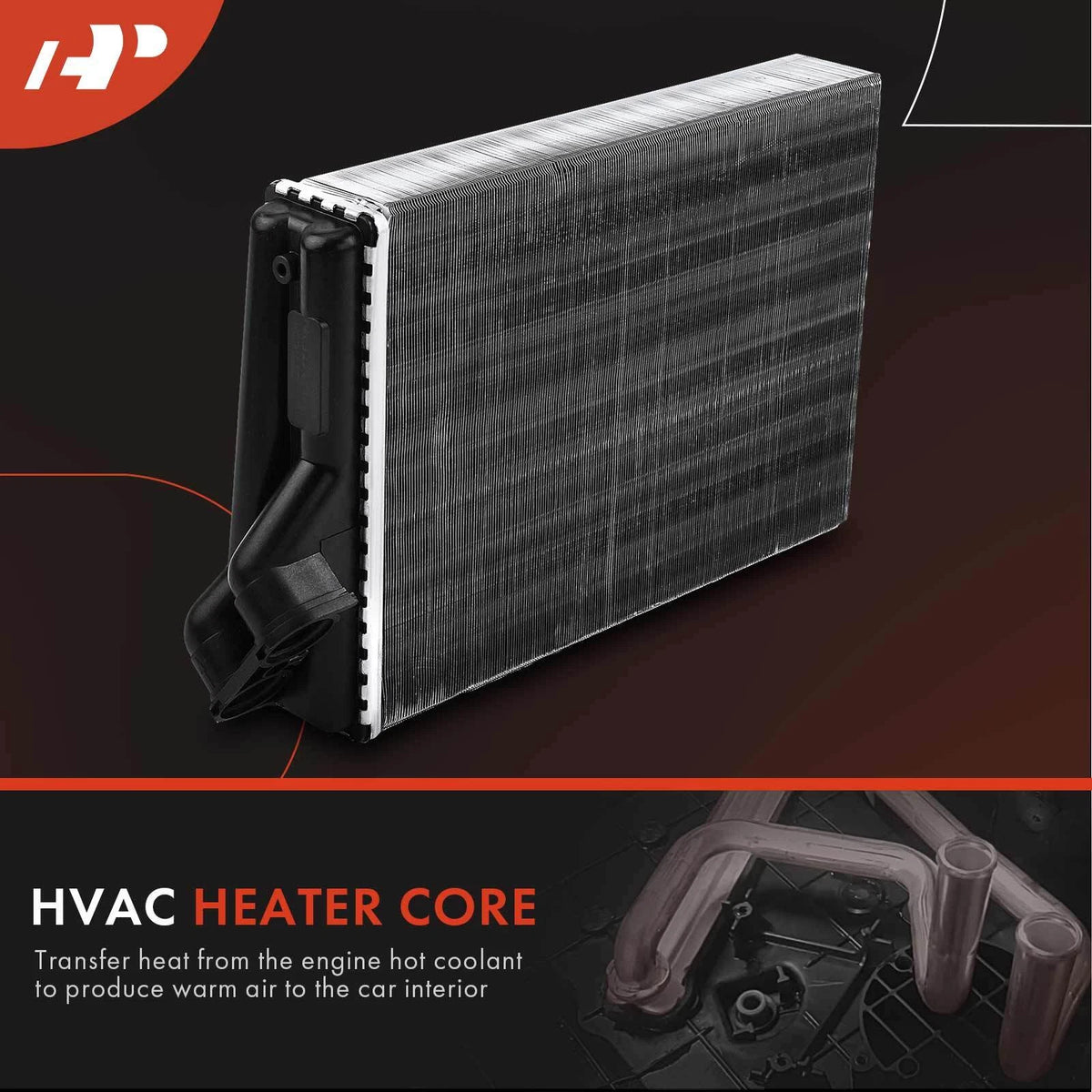 HVAC Heater Core for Jeep Grand Cherokee Commander Dodge Dakota (2005–2010) 18-12322, 93022