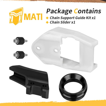 Chain Support Guide Kit with Slider for Yamaha IT175 YZ125 (1982–1984)