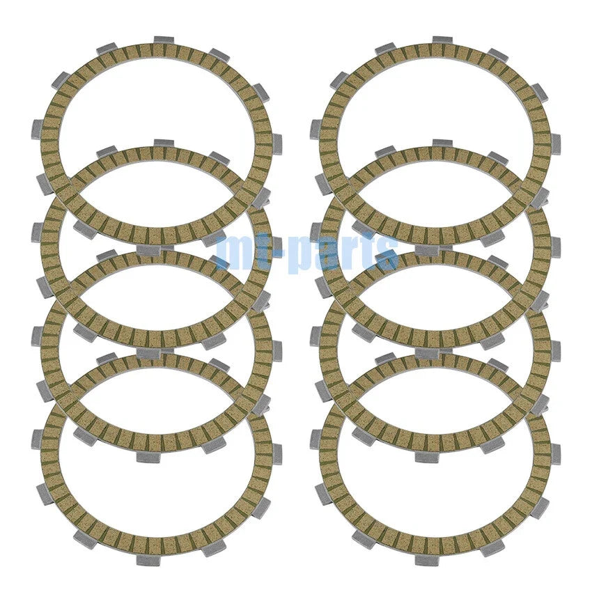 Clutch Friction Disc Plate Kit for Kawasaki VN1500 Vulcan 1500 (1999–2005)