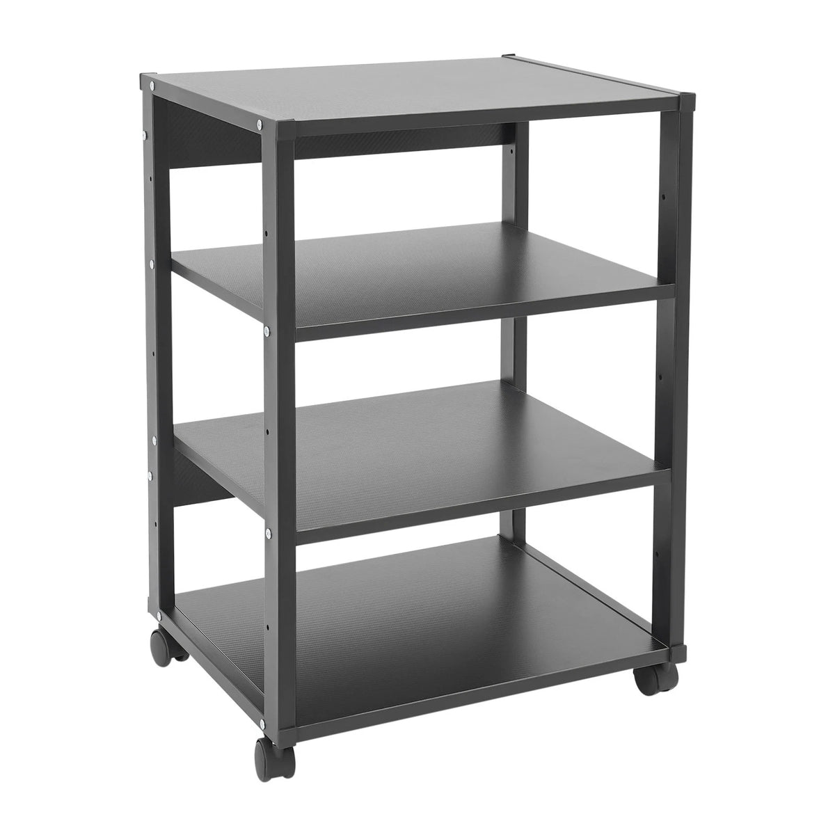 Set of 4 Audio Video TV Media Component Stands for AV Equipment