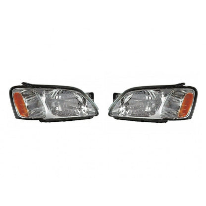 Headlight Pair for Subaru Legacy (2000–2004) MLX-PAIR-SHE6714-150-1-CL360A51, SU2502106