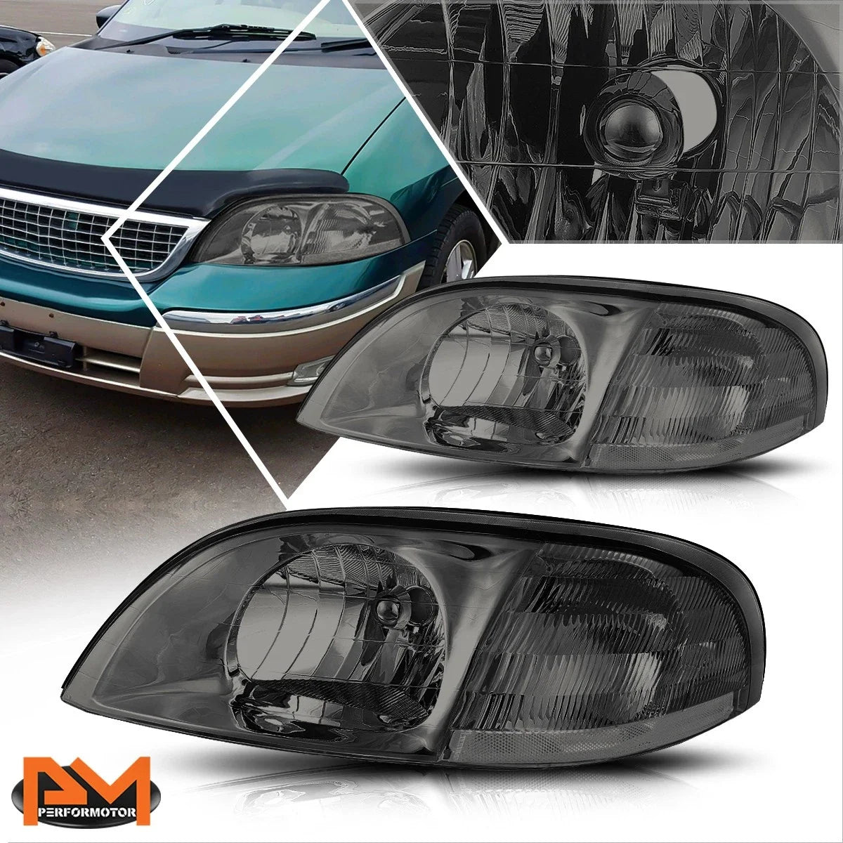 Direct Replacement Headlight Lamps for Ford Windstar (1999–2003)