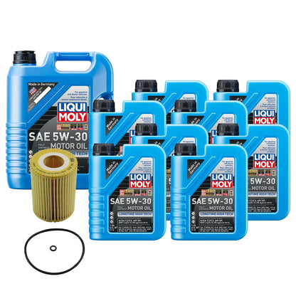 Oil Change Kit 13L Liqui Moly 5W-30 for Mercedes OM642 (2006–2016)