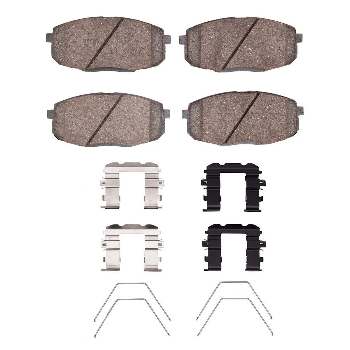 2X Brake Pad Set Front for Kia Seltos Forte (2014–2024) 2551-2035-01
