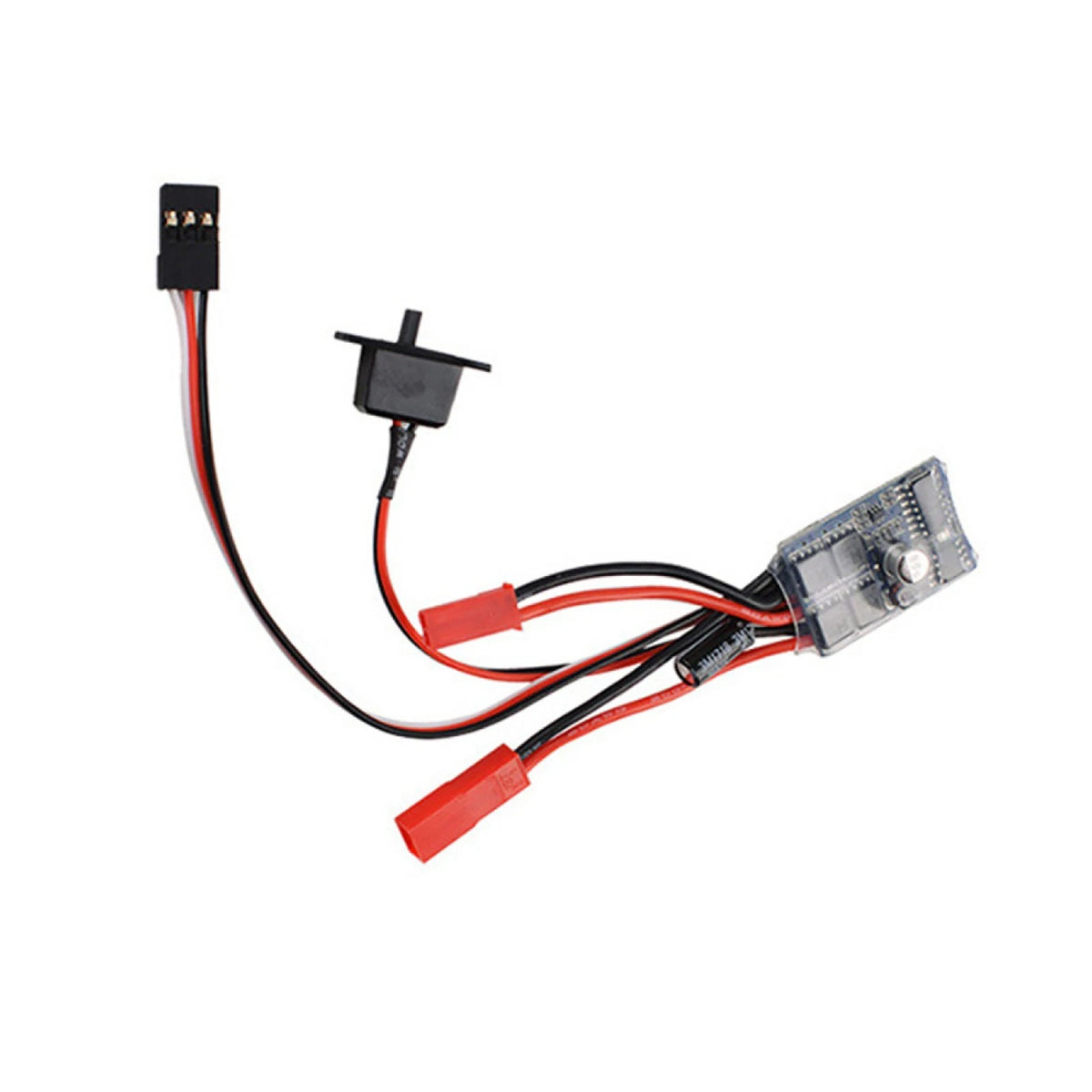 10A Brushed ESC Motor Speed Controller for RC Car Model 1/16 1/18 1/24