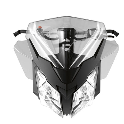 Medium Injected Windshield and Side Deflector Kit for Ski-Doo (OEM 860200759)