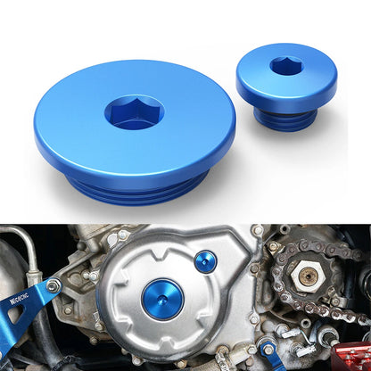 CNC Crankcase Cover Plugs Bolts for Yamaha TTR230 (2010–2020) TTR125E/LE (2008–2020)