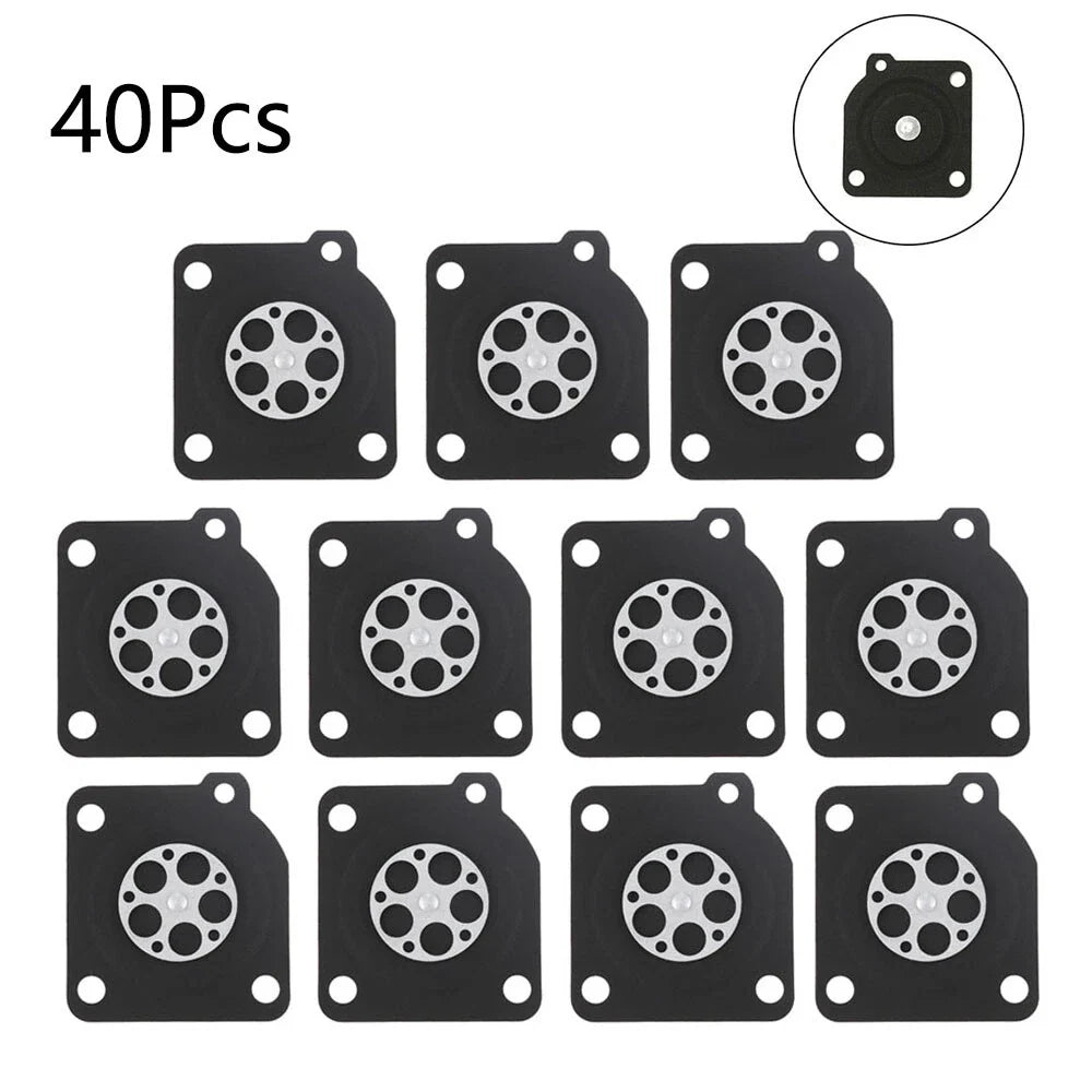 40Pcs Carburetor Metering Diaphragm Repair for ZAMA C1U A015010
