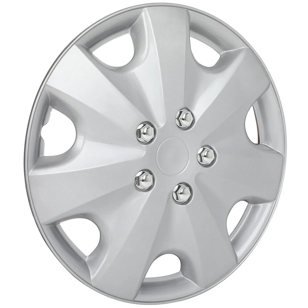 Set of 4 Wheel Hub Caps for 16" Rims (Universal Fit)