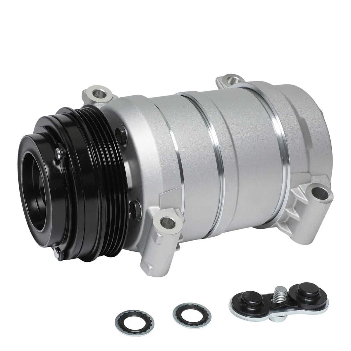 A/C Compressor with Clutch for Chevy Yukon Suburban Avalanche (1999–2002) - 18016485, CO20448GLC, 1136610, 19169352