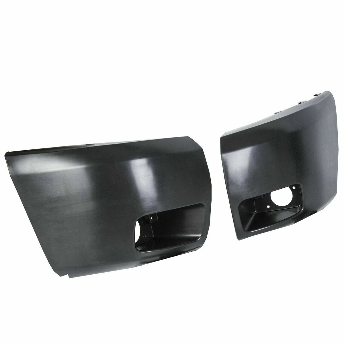 Set of 2 Bumper End Caps for Chevrolet Silverado 1500 (2007–2013)