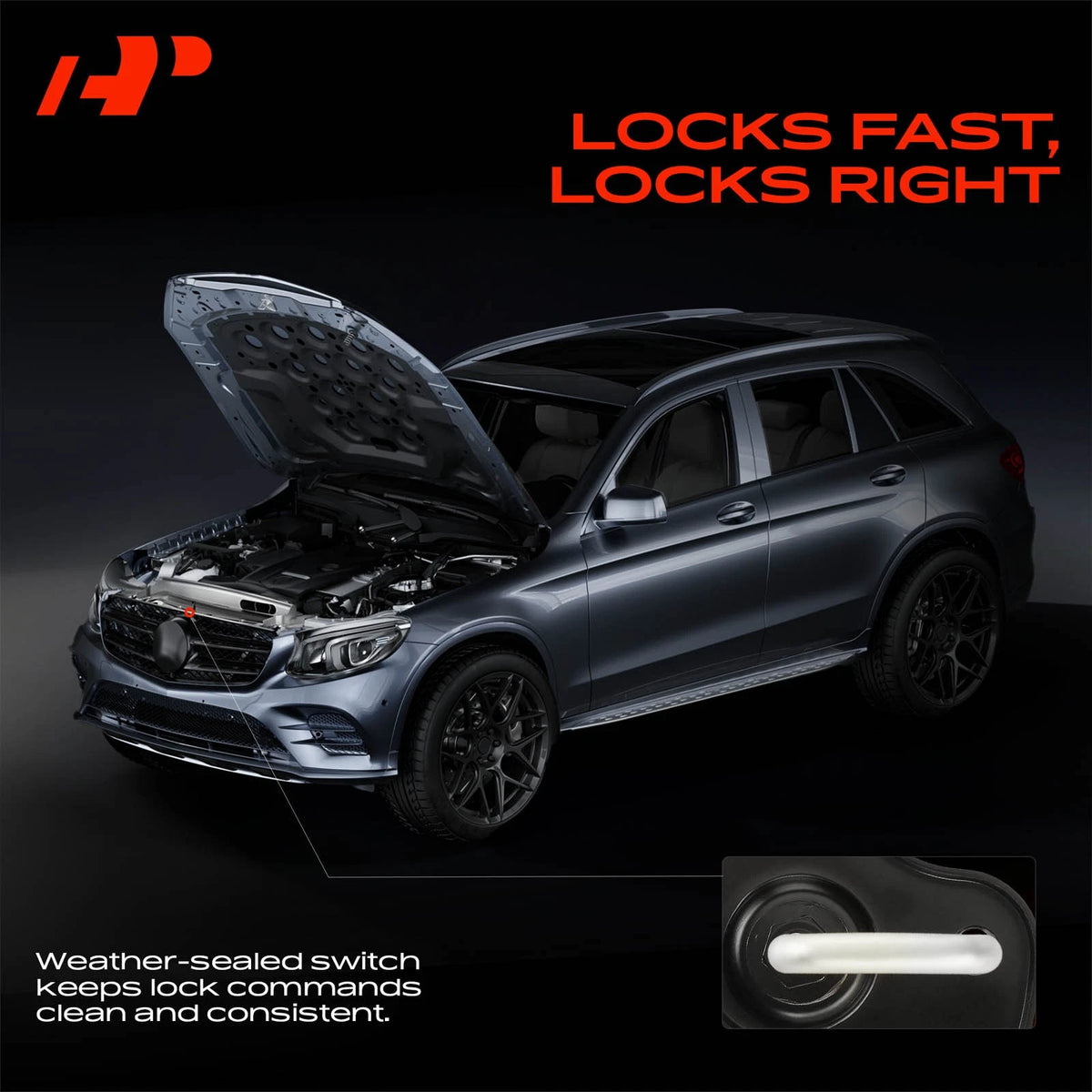 Front Side Hood Latch Lock for BMW 330e 330i 840i M440i M340i xDrive (2016–2023) 51237473707