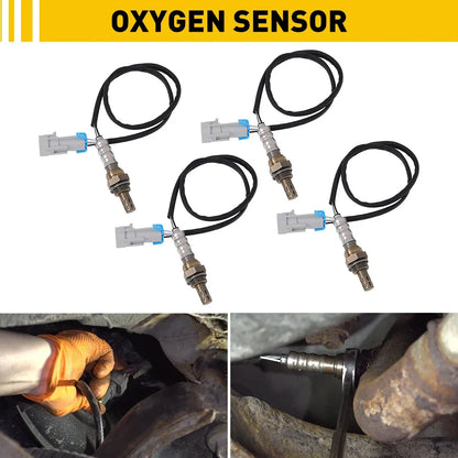 Set of 4 Oxygen Sensors for Cadillac Chevrolet GMC V8 5.3L (2003–2005)