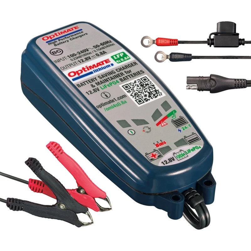 OptiMate Lithium Battery Charger and Maintainer for TECMATE TM471