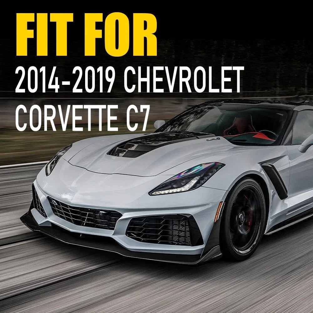 6X Bumper Side Marker Light Reflector for Chevrolet Corvette C7 (2014–2019)