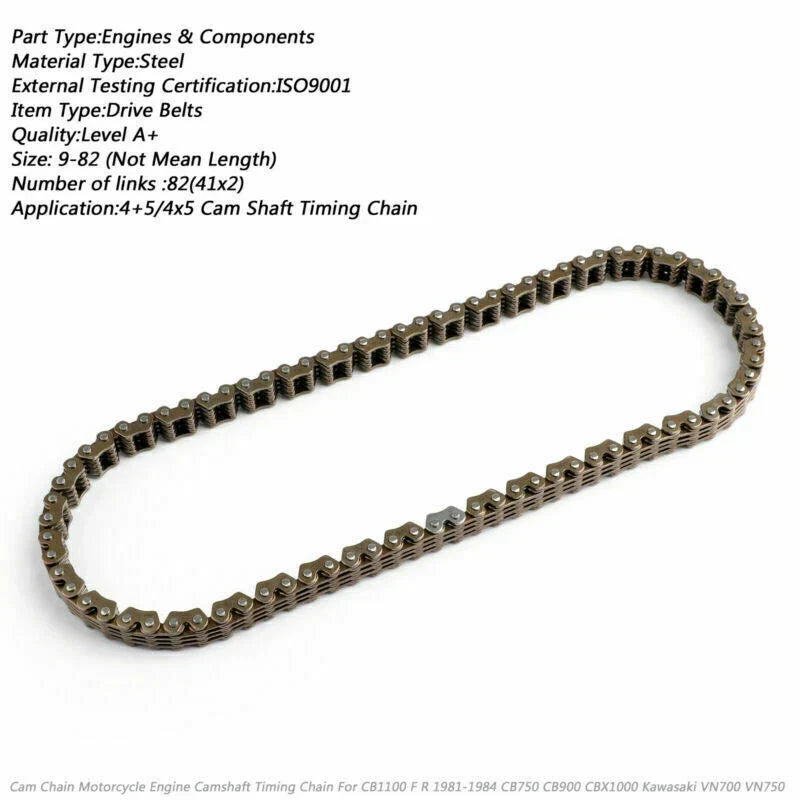 Timing Cam Drive Chain for Honda CB750C, CB750F, CB900C, CB900F (1979–1983)