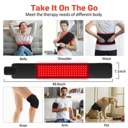 Infrared Belt XL for Body (Red Light Therapy)