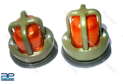 Fender Lights & Grill Set for Willys Military Jeeps (1941–1945)