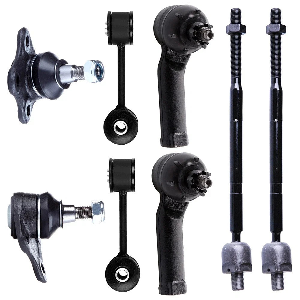 Set of 8 Front Ball Joints Suspension Kit for Volkswagen Beetle Golf Jetta