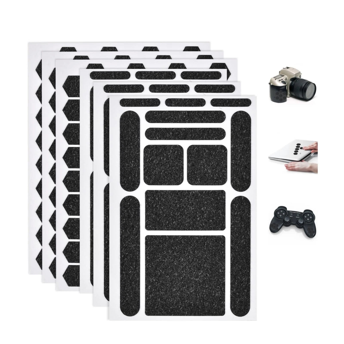 6X Phone Grip Tape for Universal Use (Black)