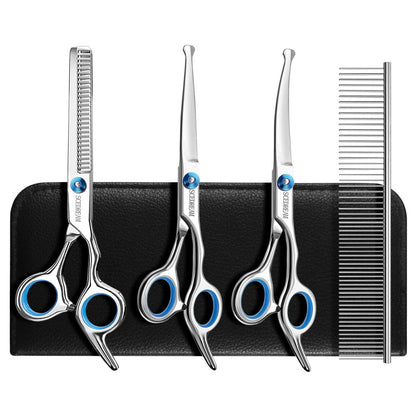 Dog Grooming Scissors for Dogs with Safety Round Tips (5.5 in)