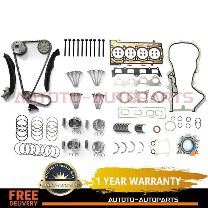 Engine Overhaul Rebuild Kit for Audi VW Golf 1.4TSI (2006–2014)