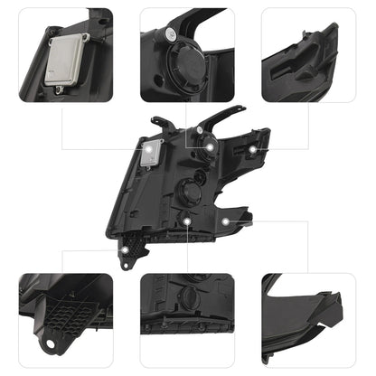 Xenon HID Headlight for Chevy Tahoe/Suburban (2015–2020) 84582598, GM2503406