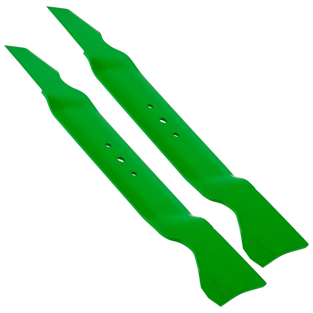 Set of 2 High Lift Blades for White Outdoor LT195 (MB293+MB293 - MD)