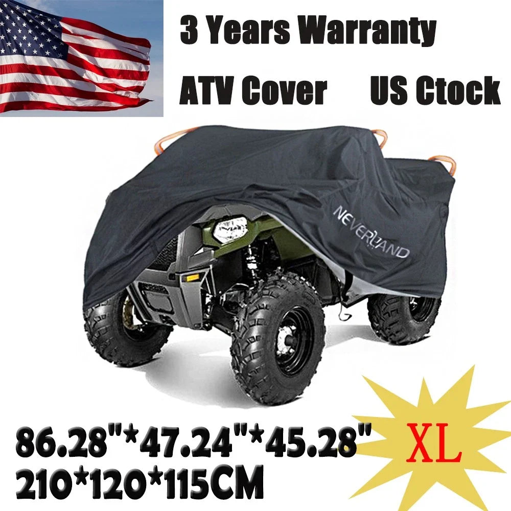 Zero Turn Mower Cover for XL Garden Lawn Tractor (Waterproof, UV Protect)