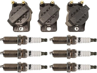 Ignition Coil Set with Spark Plugs for Buick Century (22187BPZB)