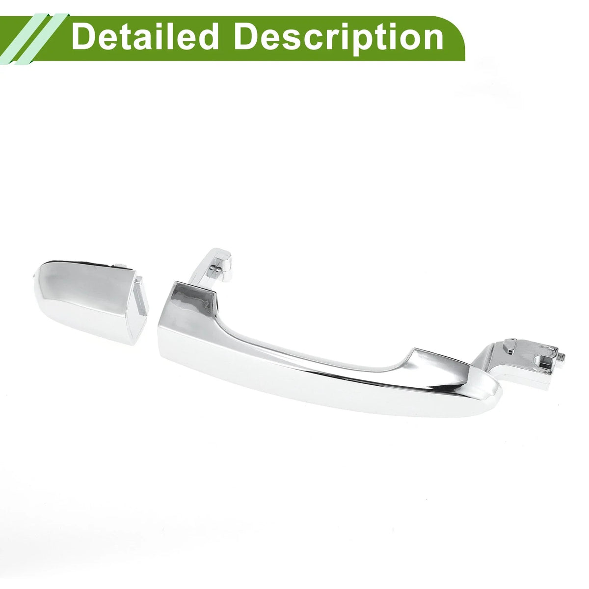 Exterior Door Handle for Hyundai Kia (No. 826611F000) Front Right Silver Tone