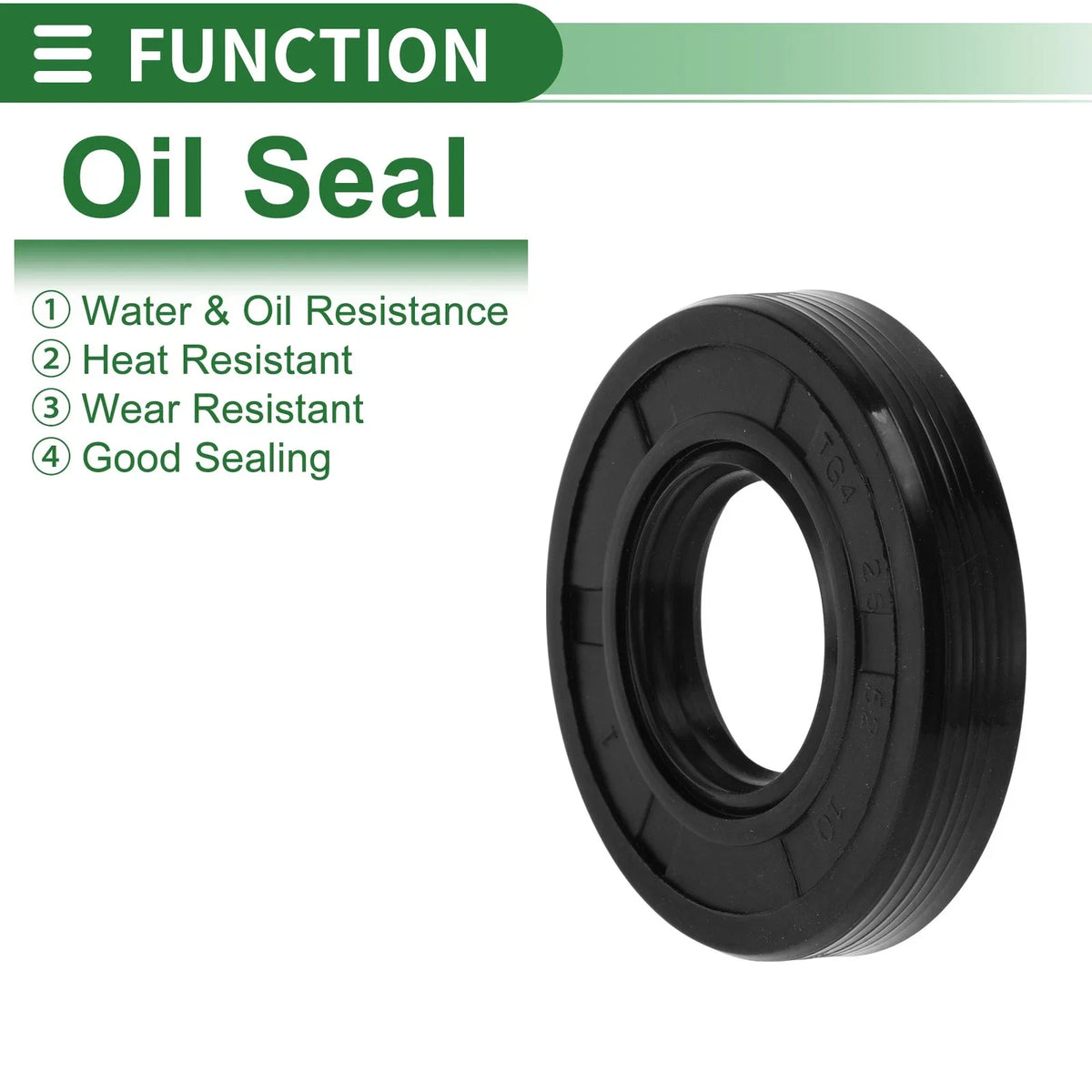 Oil Seal for Rotary Shaft (25x52x10mm)