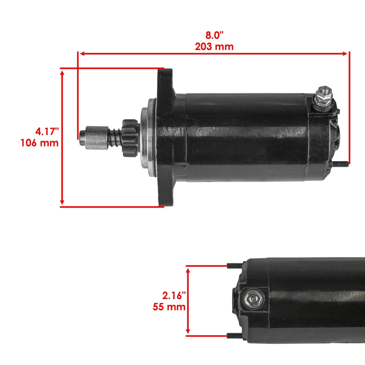Starter & Relay Solenoid for Seadoo XP 580 650 (1991–1994)