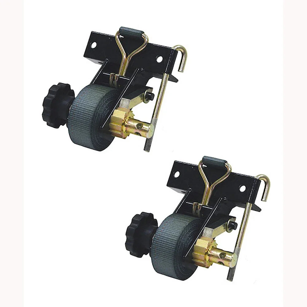 2X Ladder Rack Ratchet Tie-Down Straps for Square Mount (DRF30-1345_3)