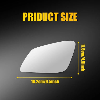 LH Heated Mirror Glass for BMW 528i 535d 550i 640i (2010–2016) 51167228611
