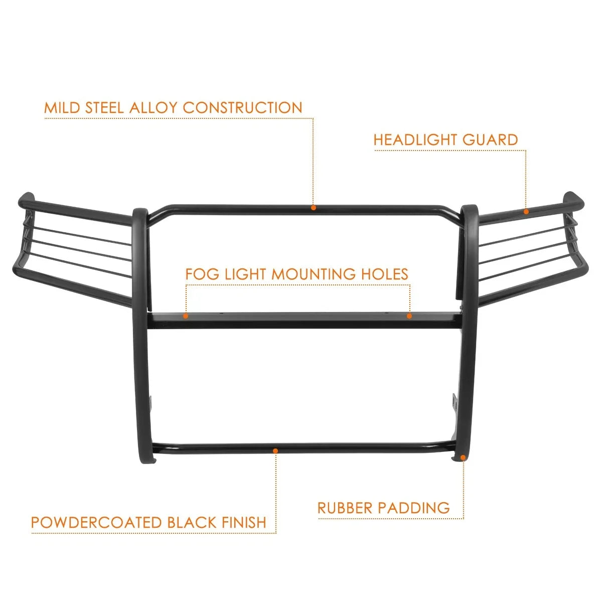 Mild Steel Front Bumper Grille Guard for Ram 1500 (2019–2020)