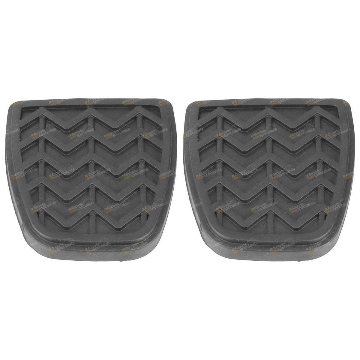 2 x Clutch & Brake Pedal Pads for Toyota Yaris (2005–2019)
