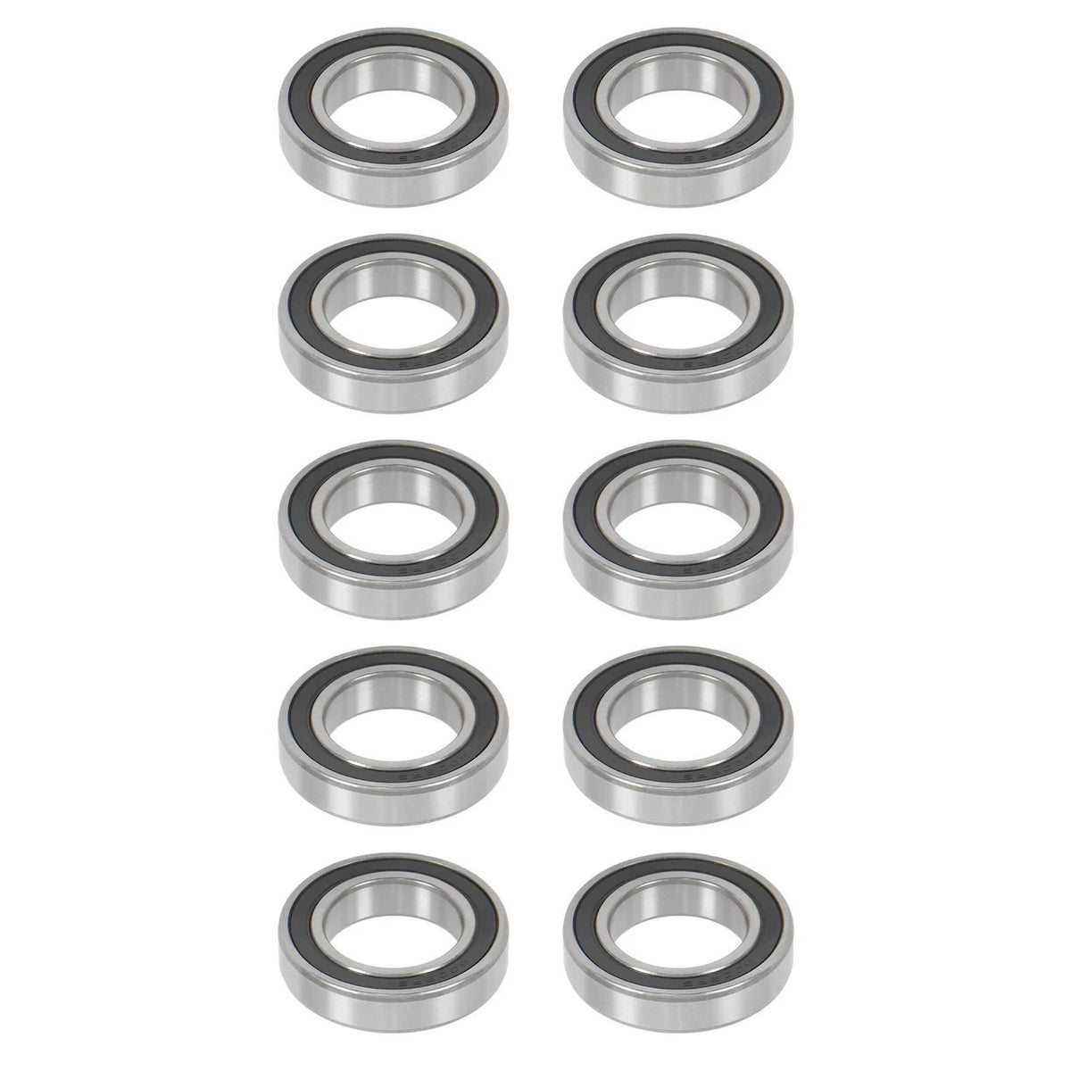 10 Pcs 40 × 68 × 15 mm Pre-Lubricated Deep Groove Ball Bearing