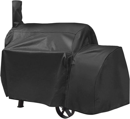 Heavy Duty Waterproof Offset Smoker Cover for Outdoor Grills