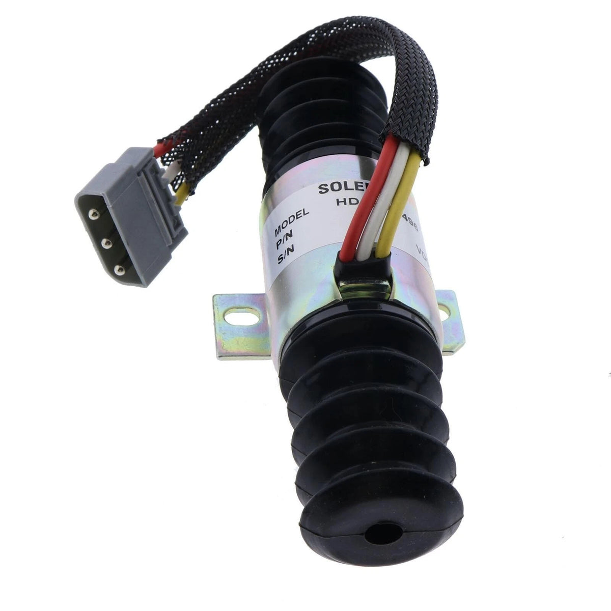 Shutoff Solenoid Valve for Volvo L150 L120B L90B L180 L180C L90C L120C L150C (VOE11033954-M)